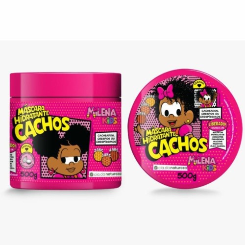 Máscara Hidratante Cachos Milena Kids 500g