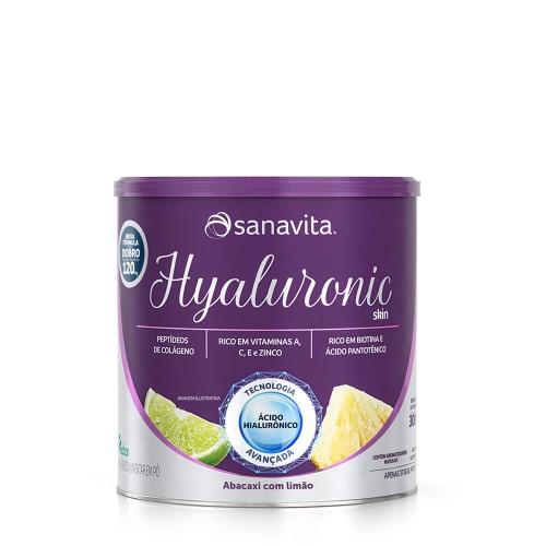 Hyaluronic sanavita abacaxi com limão 300 g