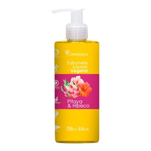 Sabonete Líquido Orgânica Pitaya e Hibisco 250ml