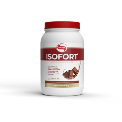 Whey Protein Vitafor Isofort Chocolate 900g