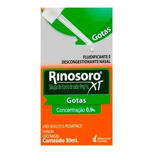 Descongestionante Nasal Rinosoro Xt 30ml