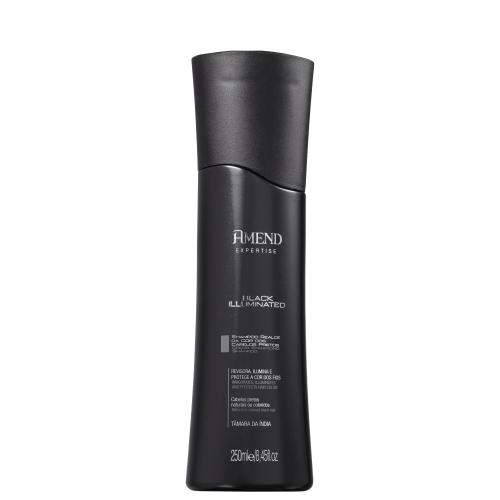 Shampoo Amend Expertise Realce da Cor Black Illuminated com 250ml