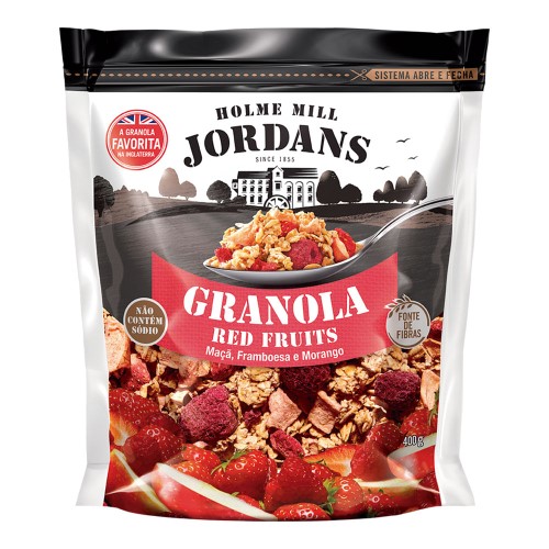 Granola Jordans Red Fruits 400g