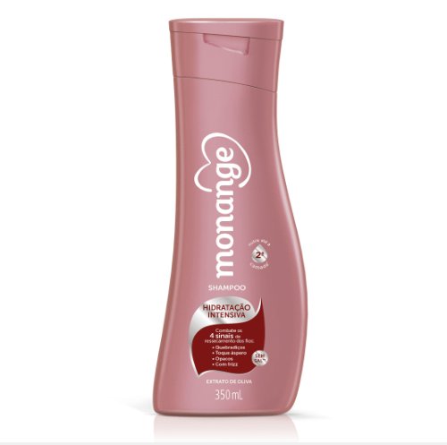 Shampoo Monange Hidratação Intensiva 350ml