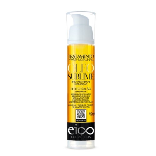 Óleo Sublime Eico Cosméticos Brilho Extremo E Hidratação 50ml