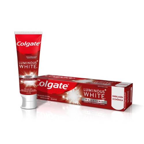 Creme Dental Colgate Luminous White Brilliant Mint 140g