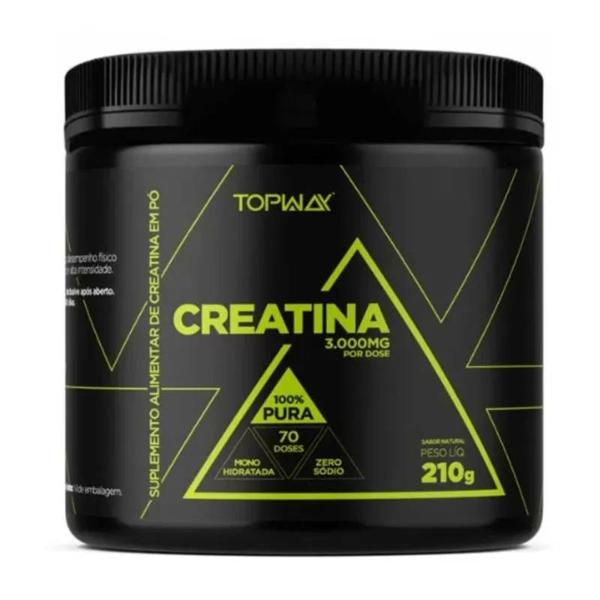 Suplemento Topway Creatina 100% Pura 210g