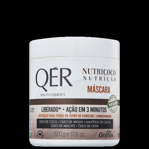 Griffus QÉR Beauty Cosmectis Nutricoco Máscara Capilar