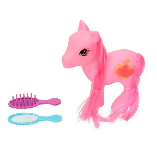 Poney Pink Fun Celeiro Mágico Etitoys 3+ Anos 3 Peças