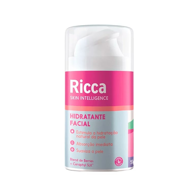 Hidratante Facial Ricca Skin Intelligence 50g