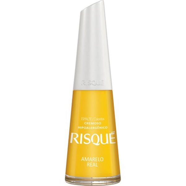 Esmalte Risqué Cremoso Amarelo Real 8ml