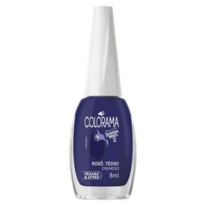 Esmalte Colorama Cremoso Divertidamente 2 Roxo,Tedio! Vegana & 6Free 8ml