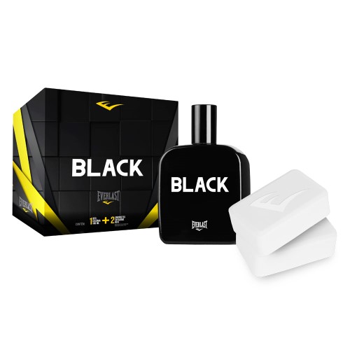 Everlast Black Kit - Deo Colônia + 2 Sabonetes em Barra