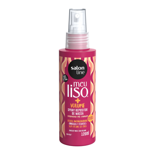 Spray Repositor de Massa Salon Line Meu Liso + Volume 120ml