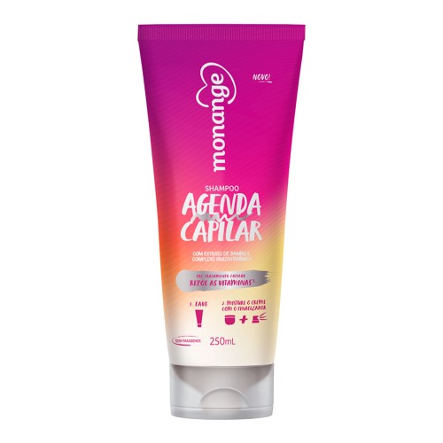 Shampoo Monange Agenda Capilar 250ml