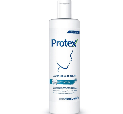 Água Micelar Protex City Detox com 250ml