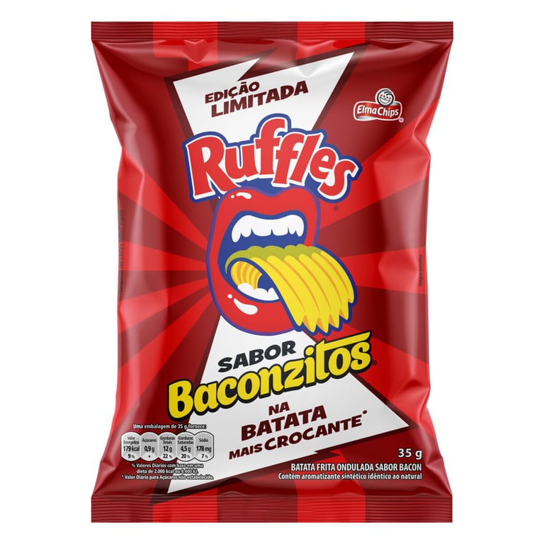 Batata Ruffles Swap Baconzitos 35g