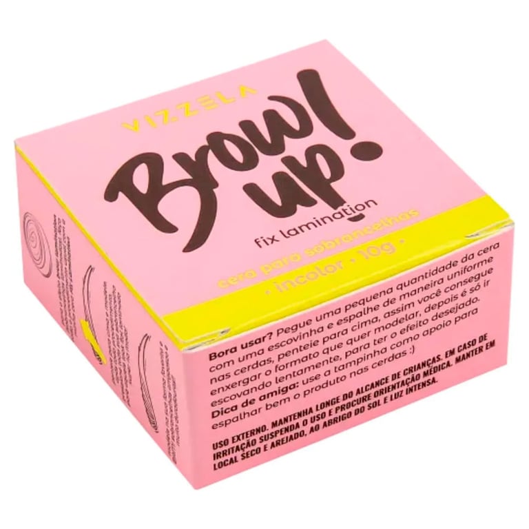 Vizzela Brow Up! - Cera Para Sobrancelhas 10g