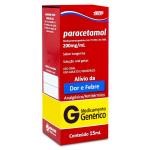 Paracetamol 200mg/ml Sabor Tangerina