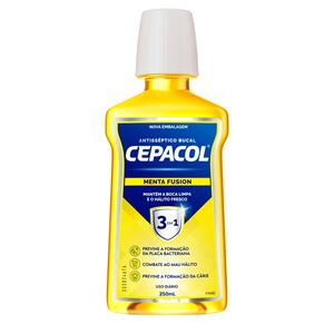 Enxaguante Bucal Cepacol 3em1 Menta Fusion 250ml