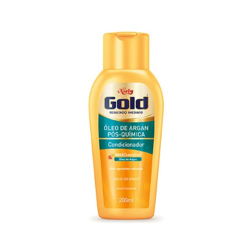 Condicionador Niely Gold Pós Química 200ml