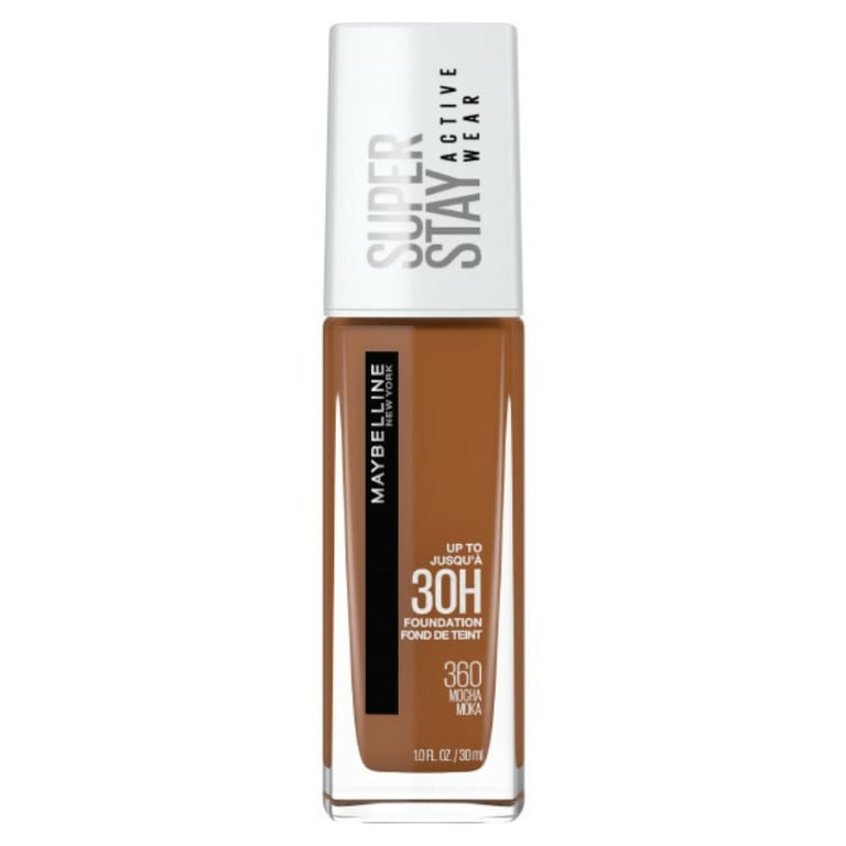 Base Maybelline NY Longa Duração Superstay Active Wear 30h 360 Mocha 30ml