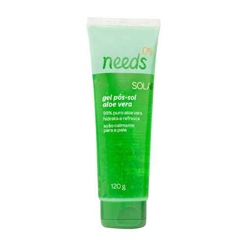 Gel Pós-Sol Needs Solar Aloe Vera com 120g