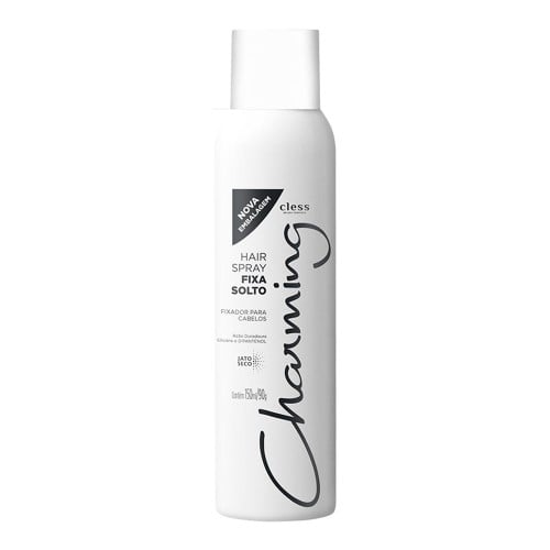 Fixador Para Cabelos Spray Cless Charming Fixa Solto 150ml