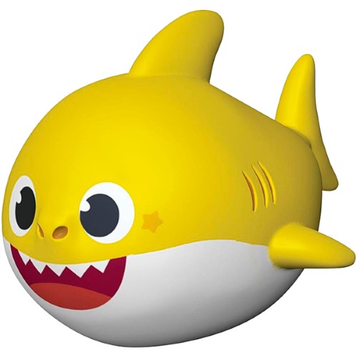 Boneco Baby Shark em Vinil Amarelo (18m+) - Elka