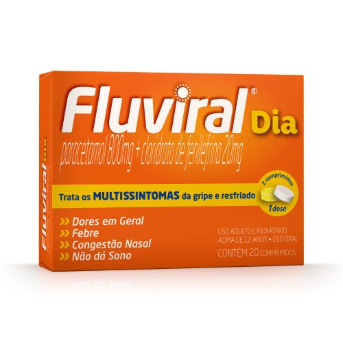 Fluviral Dia 20 Comprimidos