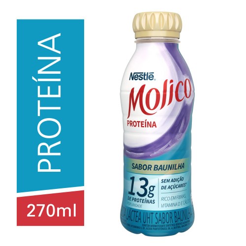 Bebida Láctea Molico Proteina sabor Baunilha 270ml