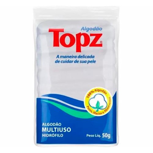 Algodão Topz Multiuso 50g