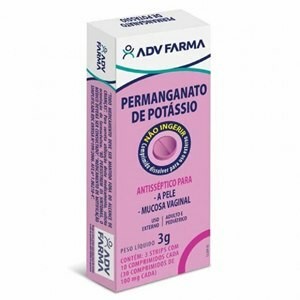 Permanganato Potassio Adv 100Mg 30 Comprimidos - Adv