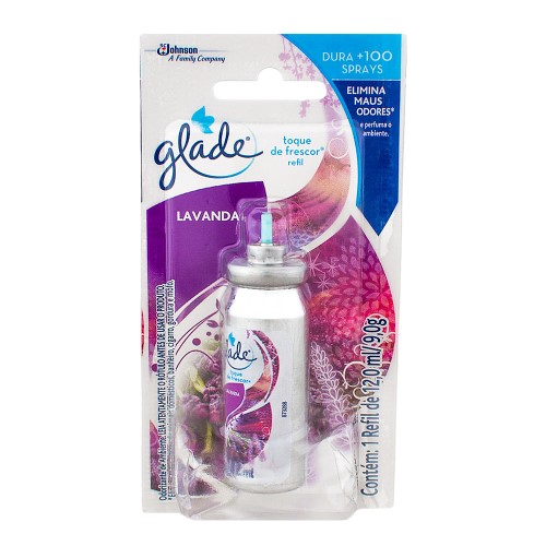 Glade Toque de Frescor Lavanda Refil com 12ml