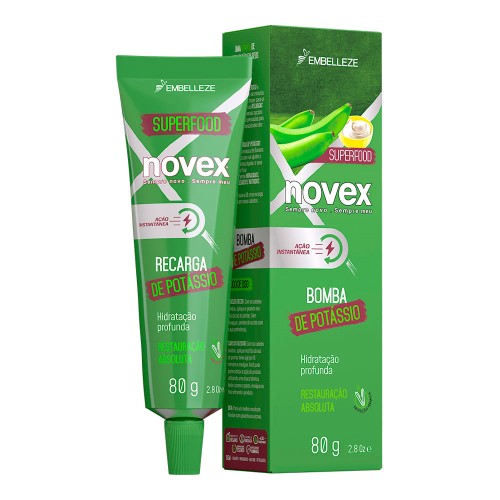 Hidratação Profunda Novex Bomba De Potássio 80g