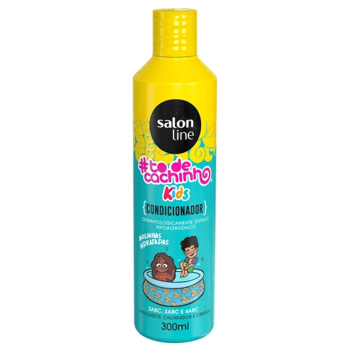 Condicionador Kids Salon Line To de Cachinho Desembaraço Divertido 300ml