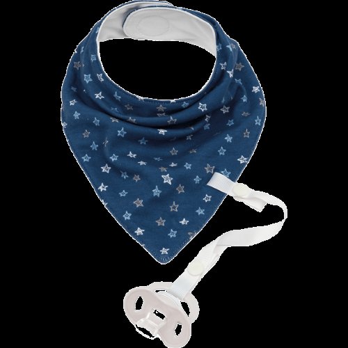 Bandana com Prendedor de Chupeta Buba Baby Star com 1 unidade