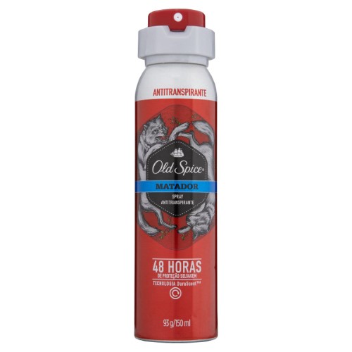 Desodorante Old Spice Matador Spray Antitranspirante com 150ml