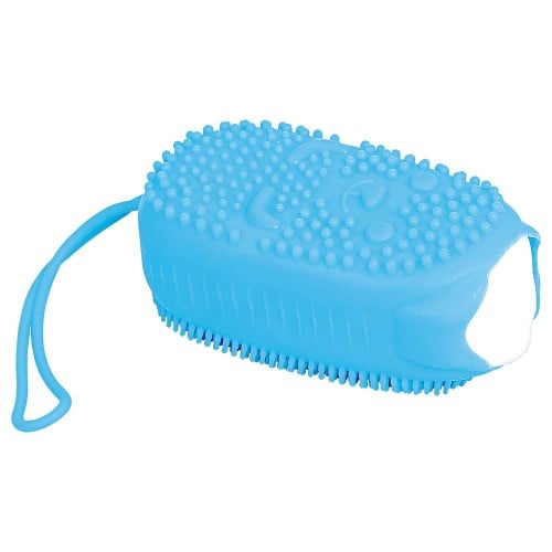 Esponja de Banho Blink Lab Silicone Azul