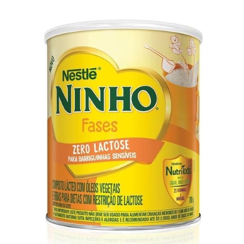 Composto Lácteo Ninho Fases Zero Lactose 700g