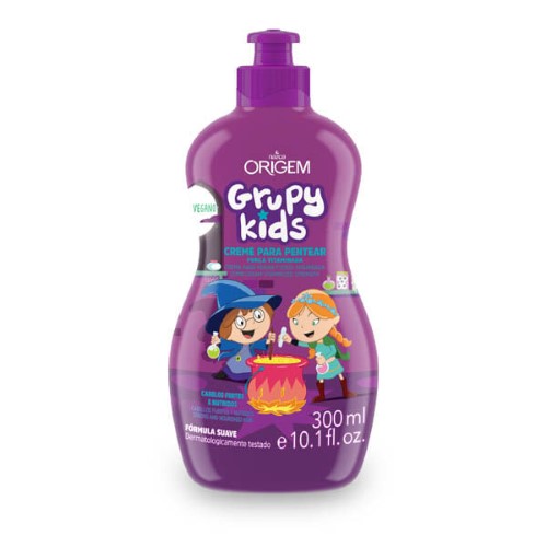 Creme Para Pentear Infantil Grupy Kids 300Ml Força Vitaminada