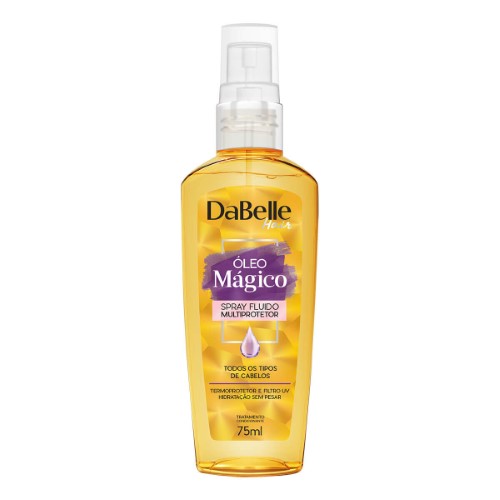 Óleo Capilar Mágico DaBelle Spray Fluído Multiprotetor com 75ml