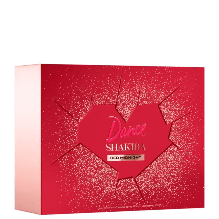 Shakira Conjunto Dance Red Midnigth Feminino - Eau de Toilette 80ml + Desodorante Spray 150ml