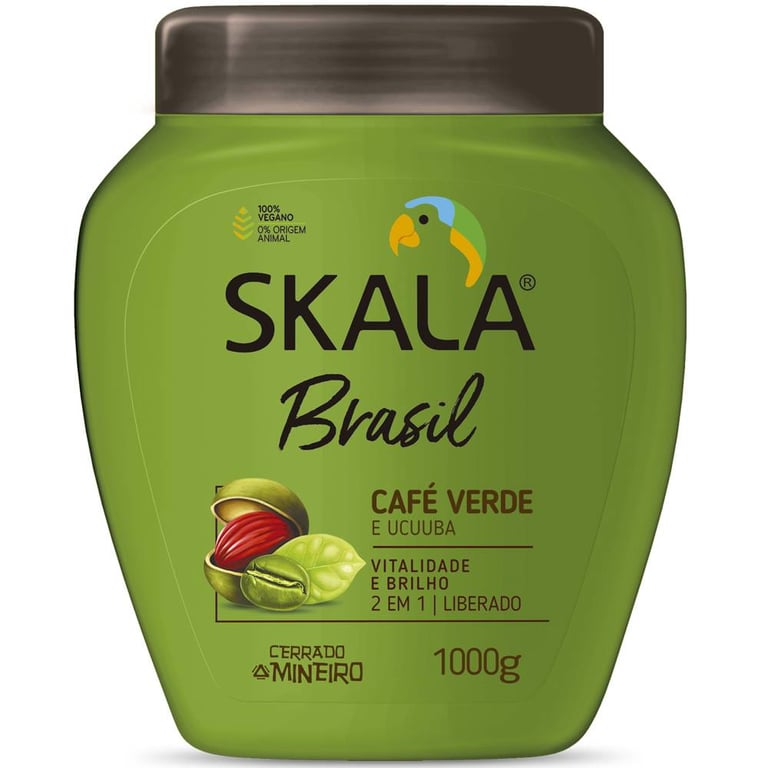 Máscara Capilar De Tratamento Skala Café Verde e Ucuuba 1kg