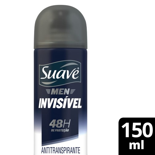 Desodorante Antitranspirante Suave Invisible Masculino 150ml