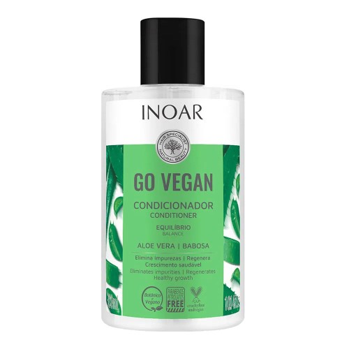 Condicionador Inoar Go Vegan Equilíbrui Aloe Vera 400ml