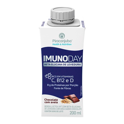 ImunoDay Piracanjuba Chocolate com Aveia 200ml