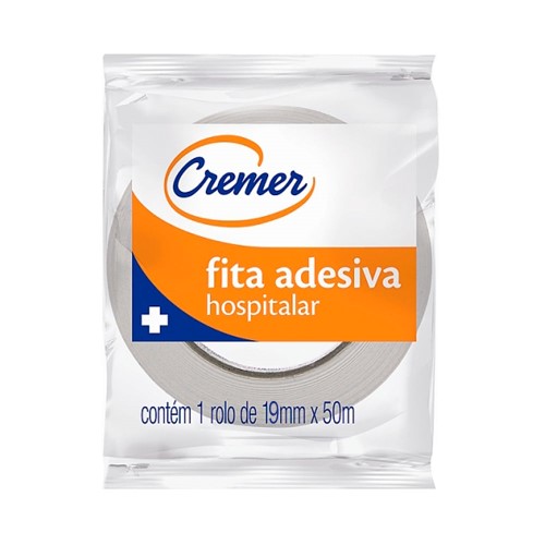 Fita Adesiva Cremer Hospitalar 19mm X 50m