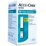 Tiras para Teste de Glicemia Accu-Chek Active c/ 10