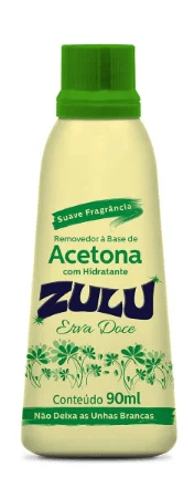 Removedor de Esmalte Zulu Erva Doce 90ml